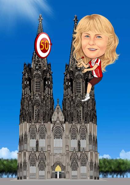 Mit 50 auf dem Dom