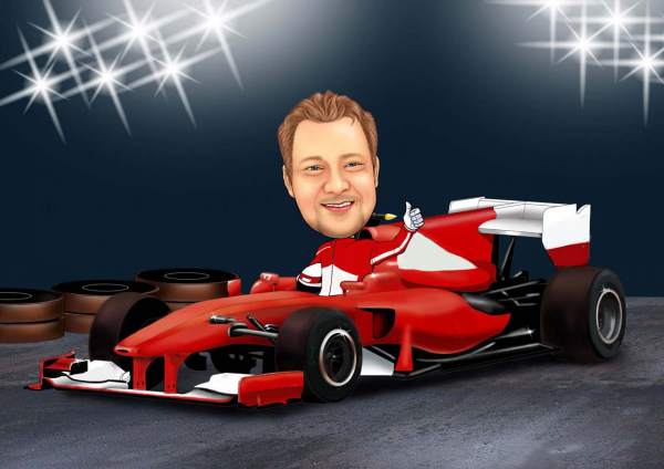 Formel 1 Wagen
