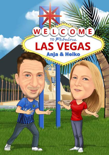 Anja & Heiko in Vegas