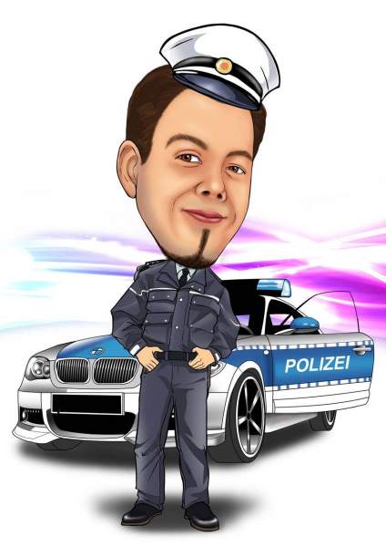 Polizei auf Streife